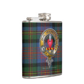 ローガンタータンチェック&バッジ フラスク (右)