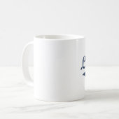 ローガンユタのクラシックなデザイン コーヒーマグカップ (正面左)