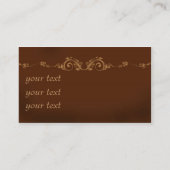 ローガン及び果実 名刺 (裏面)