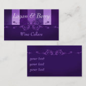 ローガン及び果実 名刺 (正面/裏面)