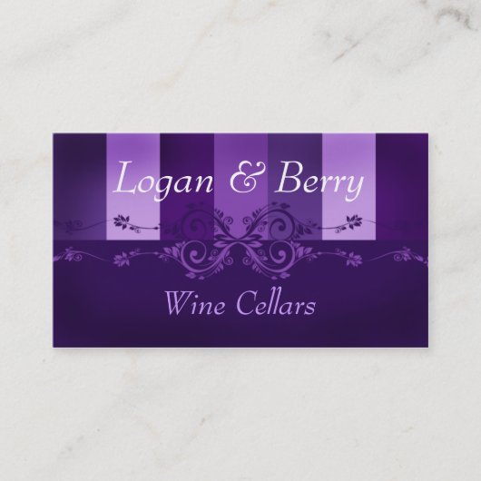 ローガン及び果実 名刺 (正面)