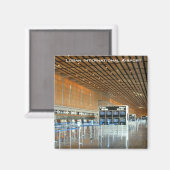 ローガン国際的空港 マグネット (正面/裏面)