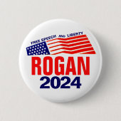 ローガン2024 缶バッジ (正面)
