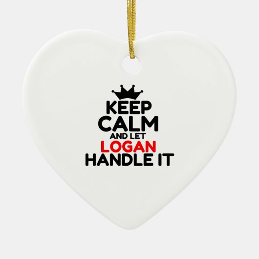 ローガン セラミックオーナメント (正面)