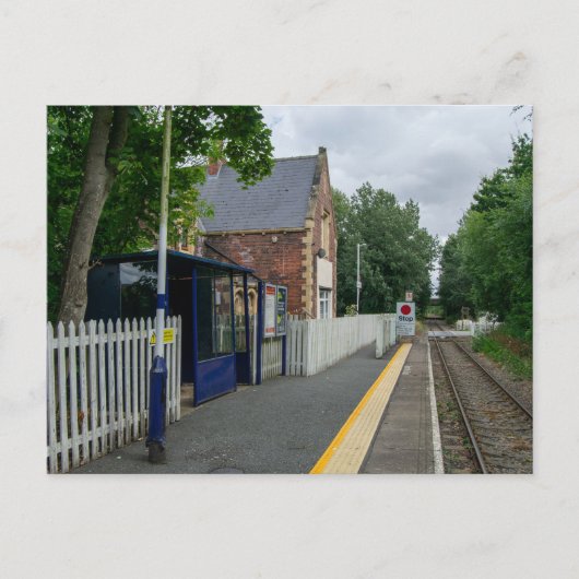 ロークリフ鉄道駅 ポストカード (正面)