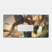 ローグセンチネルデスクマット | カスタマイズ可能なデスクマット デスクマット (キーボード&マウス)