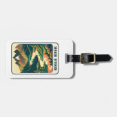 ローグリバーオレゴン色 ラゲッジタグ (正面横)