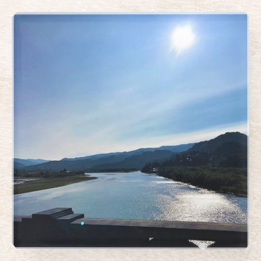 ローグ川、または ガラスコースター (正面)