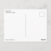 ローグ川、または ポストカード (裏面)