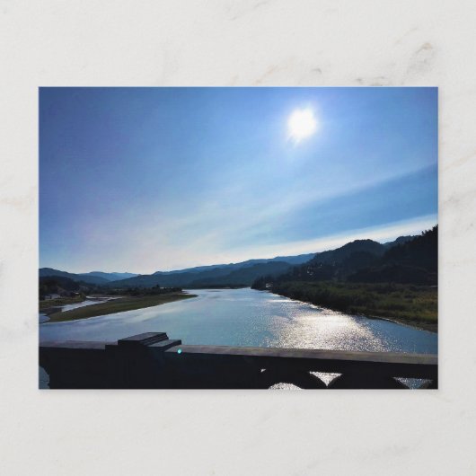 ローグ川、または ポストカード (正面)