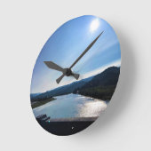 ローグ川、または ラウンド壁時計 (傾斜)