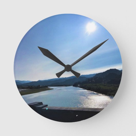 ローグ川、または ラウンド壁時計 (正面)