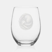 ローグ&ライの茎のないワイングラス ステムなしワイングラス (裏面)