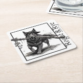 ローグ&ライズザドルイド紙コースター スクエアペーパーコースター (アングル)