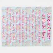 ローケカンサーノプエードハカーエンジェルケモブランケット フリースブランケット (正面(横))