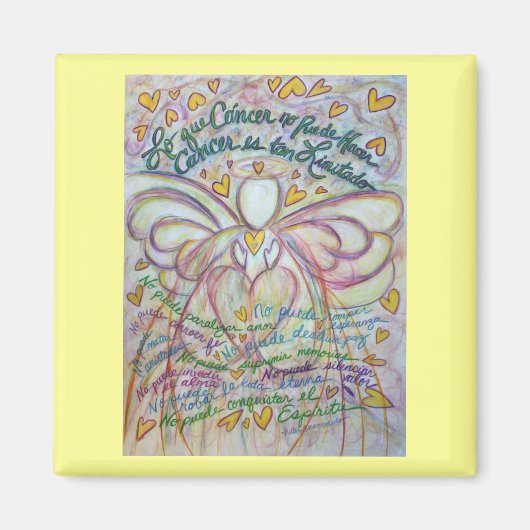 ローケカンサーノプエードハカーエンジェルマグネット マグネット (正面)