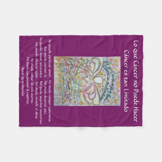 ローケカンサーノプエードハッカーエンジェルケモブランケット フリースブランケット (正面(横))