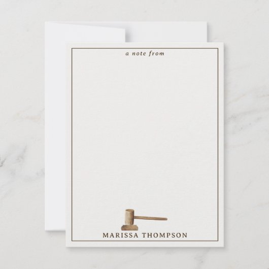 ローゲベはかりで測ル法的アンティーク名前をカスタムする ノートカード (正面)