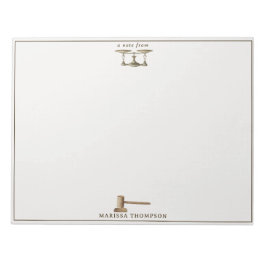 ローゲベはかりで測ル法的アンティーク名前をカスタムする ノートパッド