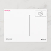 ローザのローゼントラウム ポストカード (裏面)