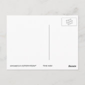 ローザカニナ – ドッグバラ ポストカード (裏面)