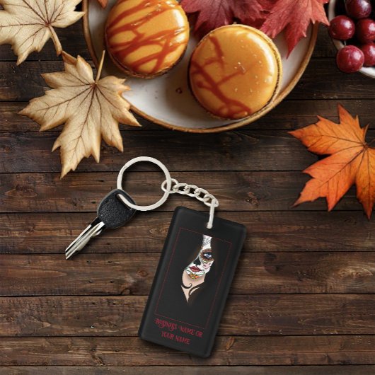 ローザシュガースカルポートレート事業 キーホルダー