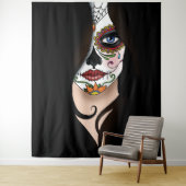 ローザシュガースカルポートレート タペストリー (インサイチュ)