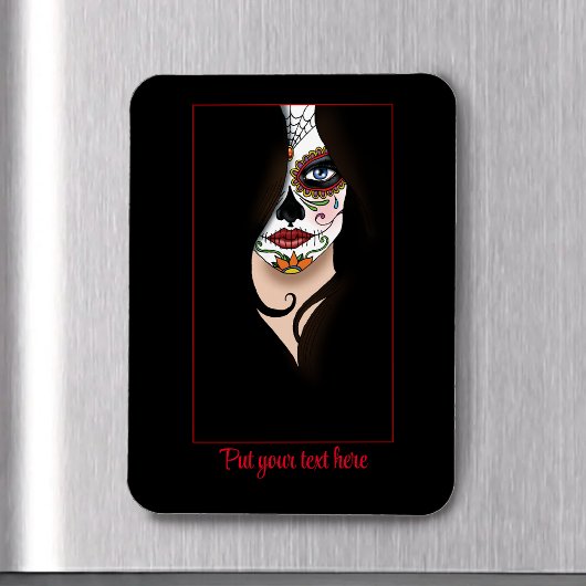 ローザシュガースカルポートレート マグネット