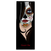 ローザシュガースカルポートレート ワインギフトバッグ (正面)