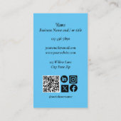 ローザシュガースカルポートレート 名刺 (裏面)