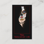 ローザシュガースカルポートレート 名刺 (正面)