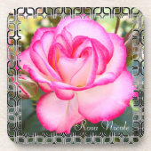 ローザニコール[懸命プラスチックコースターセット] コースター (正面)