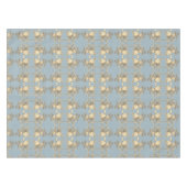 ローザヘミスファエリカ-ローザスルフレアイエローローズ テーブルクロス (正面(横))