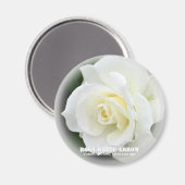 ローザホワイト矢印 マグネット (正面/裏面)