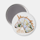 ローザホワイト矢印 マグネット (正面/裏面)