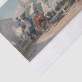 ローザボヌール 馬のフェアから戻る|馬 薄葉紙 (詳細)