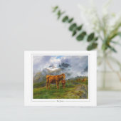 ローザボネール#65 -ファインアート ポストカード (スタンド正面)