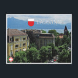 ローザンヌ – スイスハガキ ポストカード<br><div class="desc">通りビューはスイスのローザンヌから。</div>