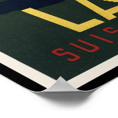 ローザンヌ・スイス ポスター (角)