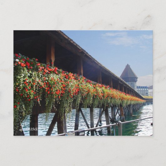 ローザンヌ ポストカード (正面)