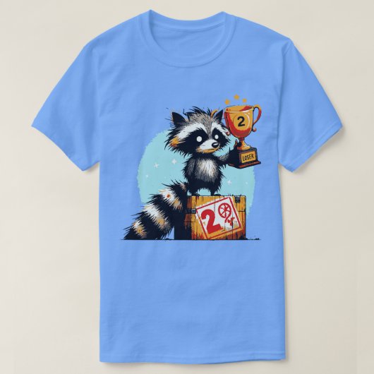ローザーラクーン杯 Tシャツ (デザイン正面)