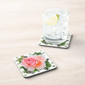 ローザ「香里飾り」[懸命プラスチックコースターセット] コースター (右側)