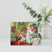 ローザC. Petherick: クリスマスの朝 シーズンポストカード (スタンド正面)