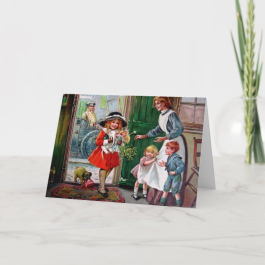 ローザC. Petherick: 貧乏人のためのプレゼント シーズンカード (正面)