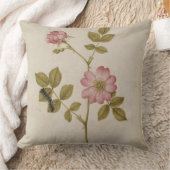 ローザCanina - Dogroseおよび幼虫(鉛筆及びとの クッション (ブランケット)