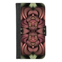 ローザCanina Erraticaの抽象的な花柄