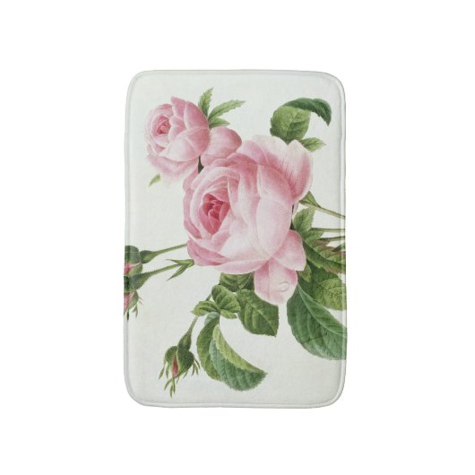 ローザCentifolia バスマット (正面縦)