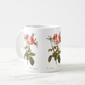ローザCentifolia Foliacea コーヒーマグカップ (正面左)