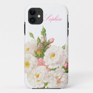 ローザNoisettiana_RedouteのiPhone 5の場合 iPhone 11 ケース