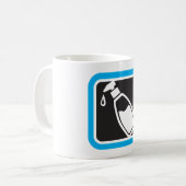 ローションボトルアイコン コーヒーマグカップ (正面左)